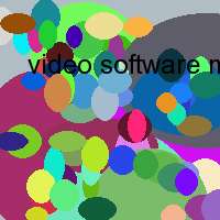 video software mpeg