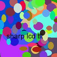 sharp lcd tft