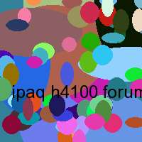 ipaq h4100 forum