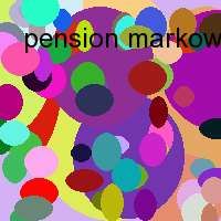 pension markowski polen